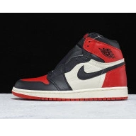 Jordan Air 1 Retro Bred High Toe OG 555088-610 0812